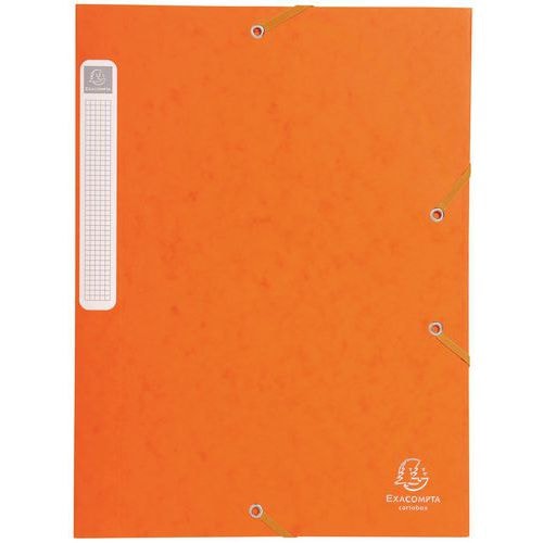 Lot de 25 Bte de class. Cartobox Dos 25mm cte lustrée A4 orange - Image principale