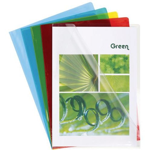 Pochettes coin PVC lisse 13/100e -A4 - Image principale