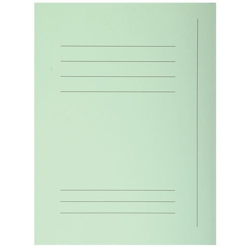 Paquet 50 chem.  imprim. 3 rab. super 210 couleur vert clair - Image principale