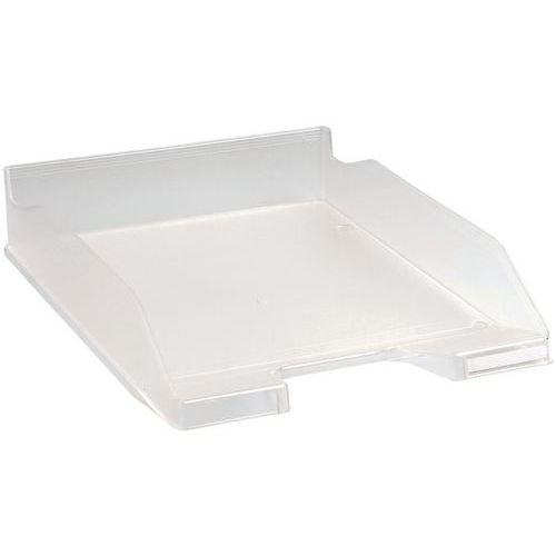 Lot de 6 Corbeille à courrier MIDI-COMBO cristal transparent - Image principale