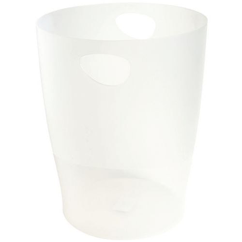 Lot de 8 Corbeille à papier 15 litres ECOBIN Office givre - Image principale