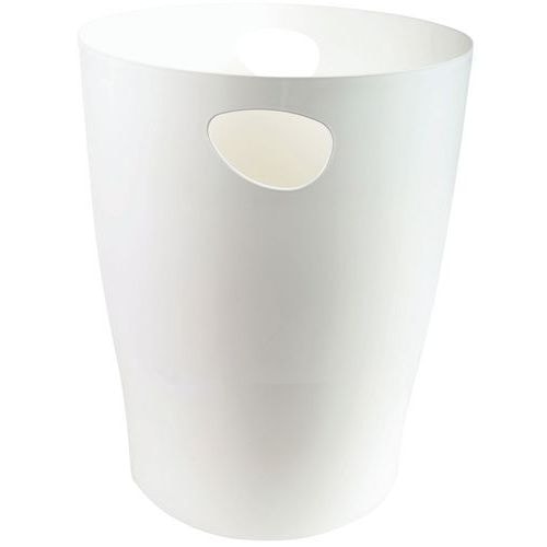 Lot de 8 Corbeille à papier 15 litres ECOBIN blanc - Image principale