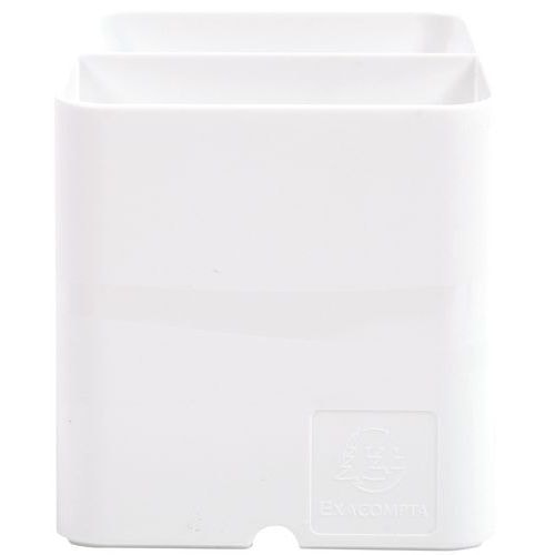 Lot de 10 Pot à crayons PEN-CUBE Office blanc - Image principale