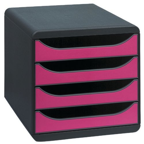 Big box iderama noir, framboise - Image principale