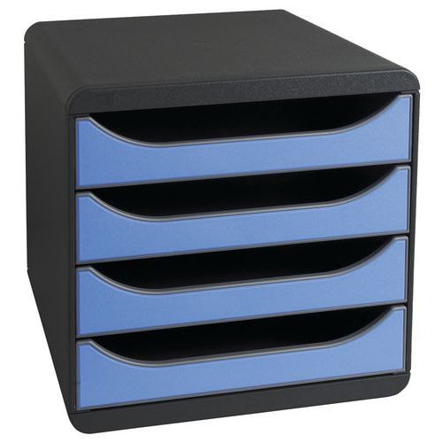 Big box iderama noir, bleu glacé - Image principale