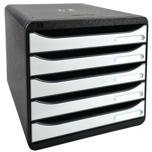 Big-box plus glossy noir/blanc glossy - Image principale