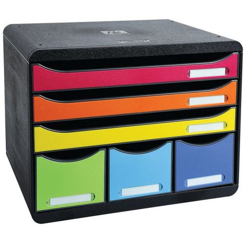 Caisson individuel 6 tiroirs STORE-BOX MAXI - Image principale