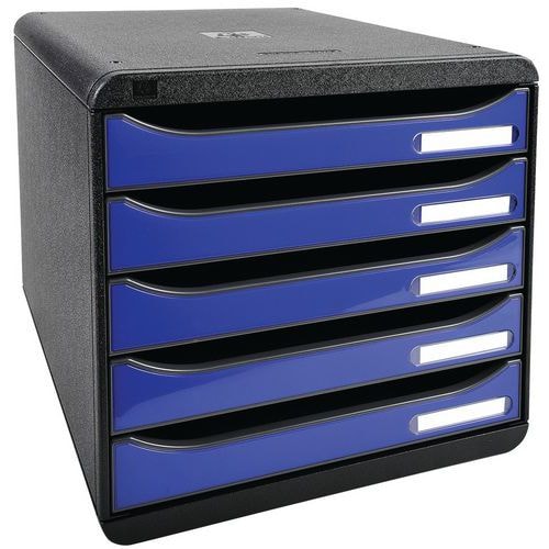 Big-box plus noir/bleu océan glossy - Image principale