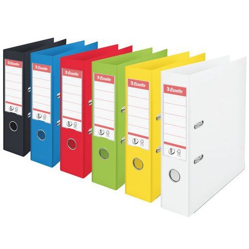 Lot de 10 Classeur à levier, 75 mm, A4, polypropylène Assortis - Image principale