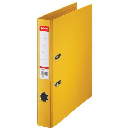 Lot de 10 Classeur à levier Esselte Standard, 50 mm, A4, Jaune - Image principale