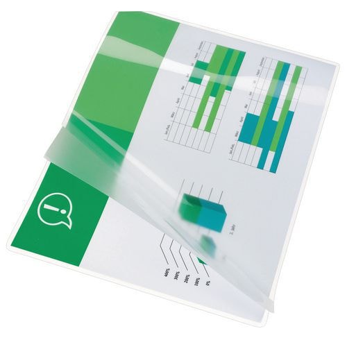 Lot de 100 Pochettes de plastification GBC standards - Image principale