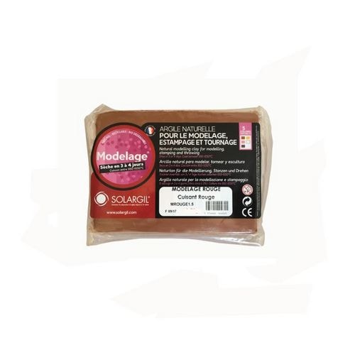 Pain 1,5 kg argile - rouge - Image principale