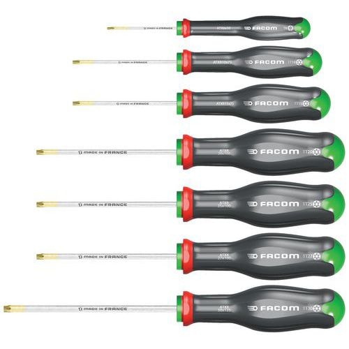 Jeu 7 tournevis prot2 Torx - Facom - Image principale