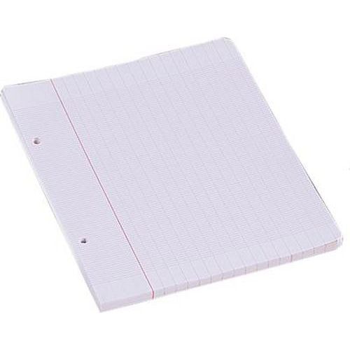 Feuillet recharge classeurs 90g 100p 17x22 cm seyes blanc NF 88 (Etui de 50) - Image principale