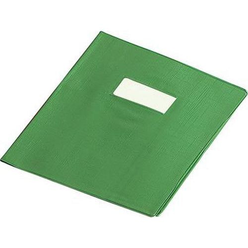 Protège-cahier 17x22 cm plastique épais. épaisseur 20/100e - Vert foncé - Image principale
