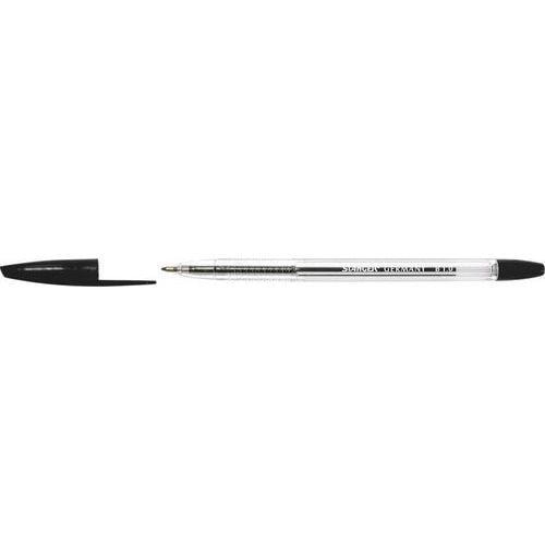 Stylo bille pointe moyenne corps transparent - Image principale