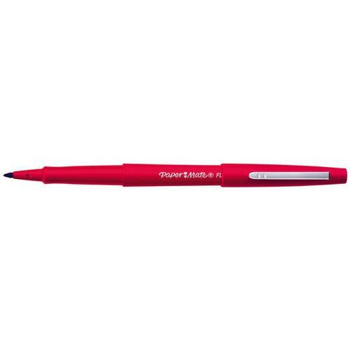 Paper Mate Flair Feutres d'écriture, pointe moyenne 0.7 mm - rouge - Image principale