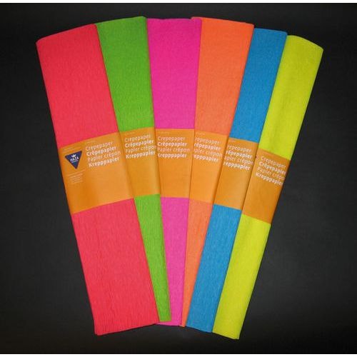 Pochette 6 feuilles crépons - Image principale