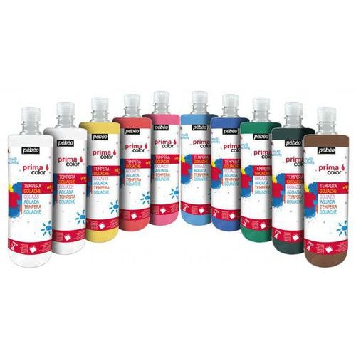 Assortiment 10 flacons 1 litre primacolor pebeo - Image principale
