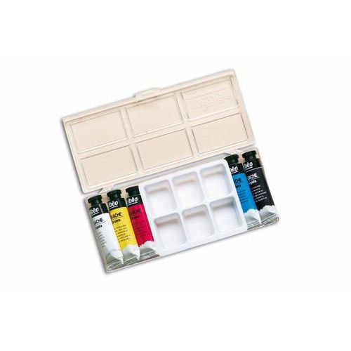 Boîte 5 tubes gouache 10 ml pebeo couleurs primaires - Image principale