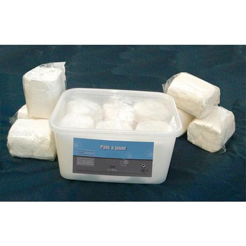 Boîte hermétique de 3 kg de pâte à modeler blanche sélection pichon - Image principale