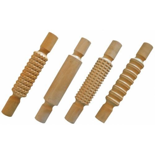 Rouleau 21 cm bois massif (Lot de 4) - Image principale