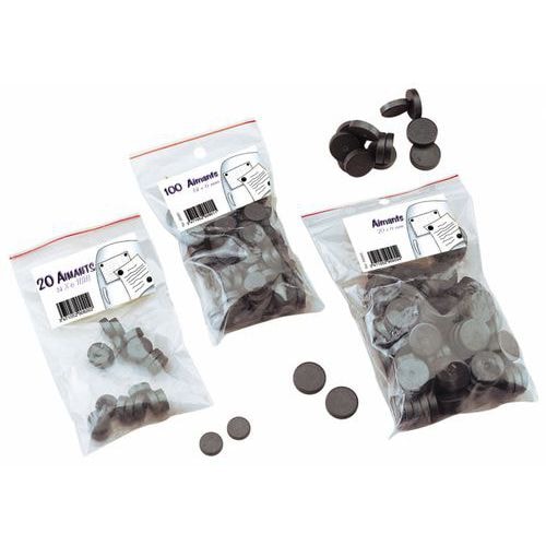 Aimant rond Ø 13 mm x 5 mm d’épaisseur (Sachet de 20) - Image principale