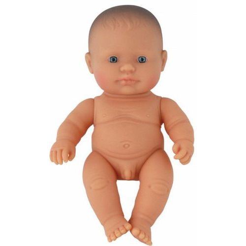 Bébé européen garçon 21 cm sans cheveux - Image principale