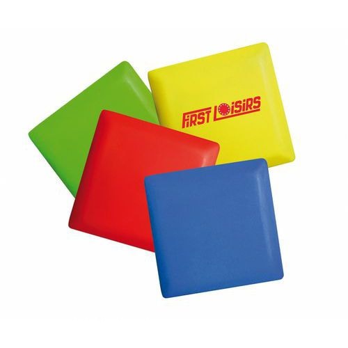 Lot de 4 galets carrés souples - Image principale