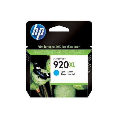 Cartouche jet d'encre HP 920 XL grande capacité cyan CD972AE - Image principale