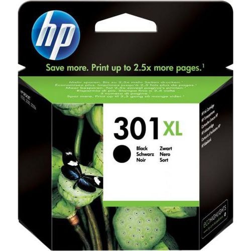 Cartouche jet encre noire grande capacité HP 301 XL CH563EE - Image principale