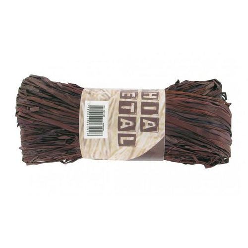 Pelote raphia végétal 50g  - marron - Image principale