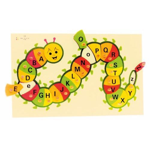 Chenille alphabet - Image principale