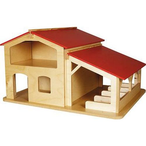 La grande ferme bicolore - Image principale