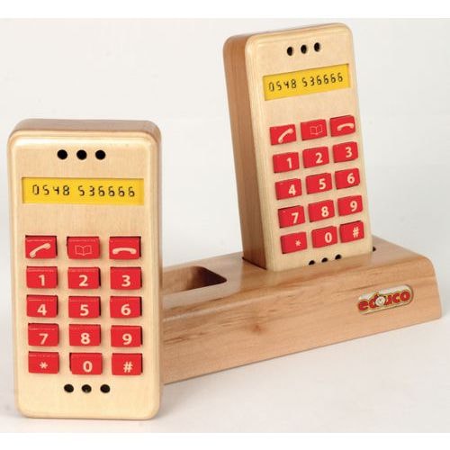 Le set de téléphone en bois - Image principale