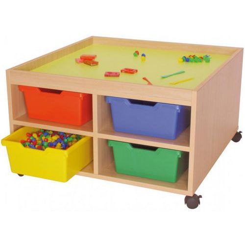 Table de jeux et de rangement - Image principale