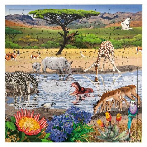 Puzzle 'La savane' - Image principale