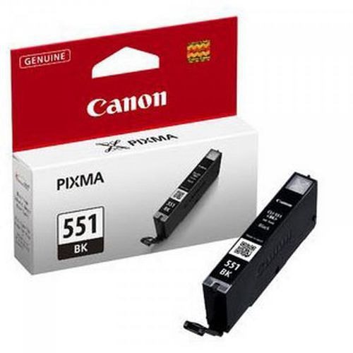 Cartouche jet d'encre Canon CLI-551BK 6508B001 noir photo - Image principale