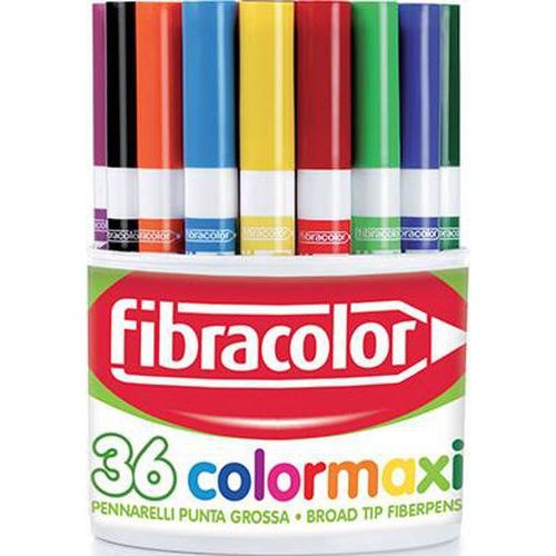 Pot 36 feutres à colorier Color Maxi pointe 3 mm - Image principale