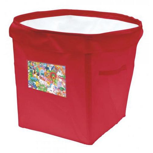 Lot de 4 paniers ronds en tissu - Image principale