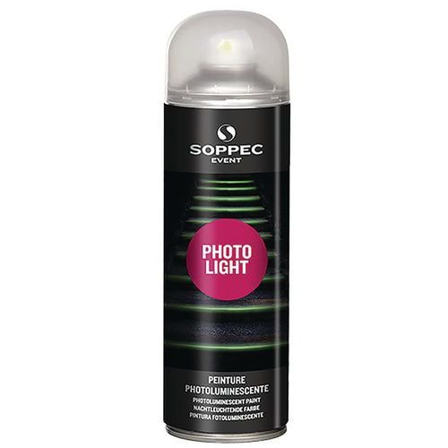Peinture photoluminescente en aérosol - Photolight - Soppec - Image principale