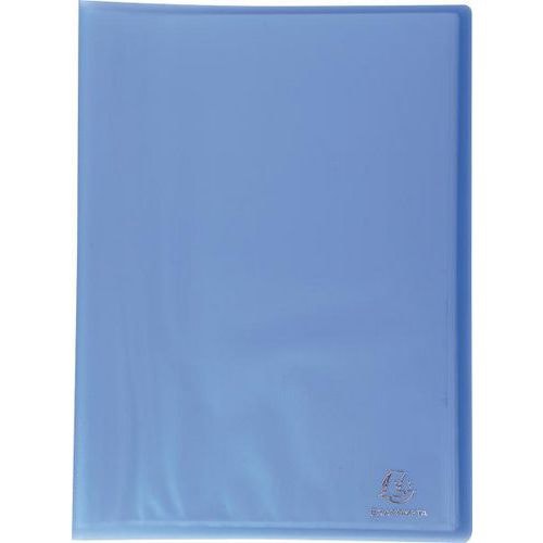 Reliure plastique 30 volets transparents 50 microns - Bleu - Image principale