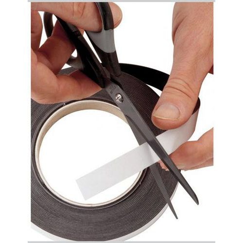 Rouleau bande magnétique 15 mm X 10 m épaisseur 1 mm - Image principale