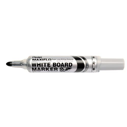 Maxiflo Pentel marqueur pointe ogive large 6 mm - noir - Image principale