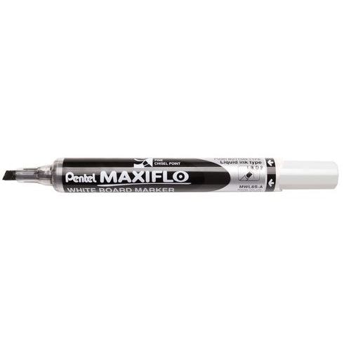 Marqueur Maxiflo Pentel pointe biseautée - noir - Image principale