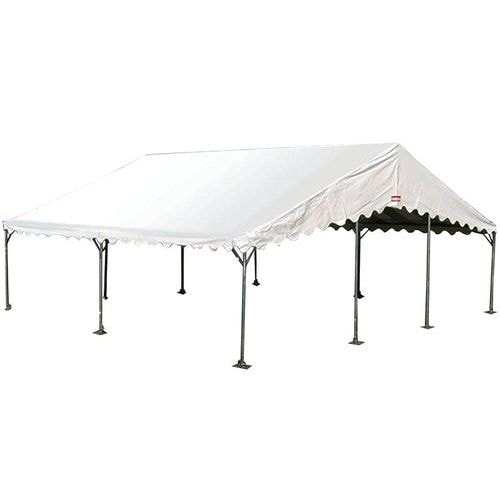 Module de base Super plein air 8x12m - 96 m² toit blanc + armature - Image principale