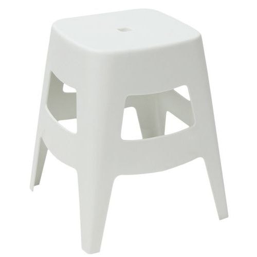 Lot de  5 Tabourets Bas Bellini Blanc - Image principale