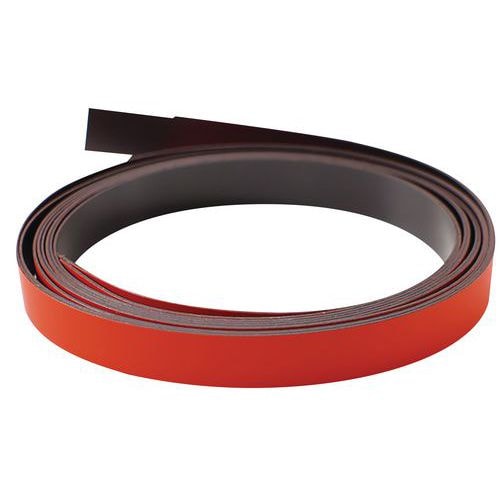 Ruban magnétique pour plannings (lot de 2) - Rouge - Image principale
