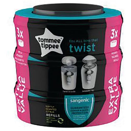 Cartouche d'enveloppes plastique pour couches bébé_Tommee Tippee - Image principale