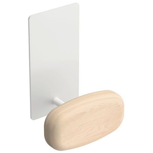 Patère murale magnétique Sherwood - Bois et Blanc - Image principale